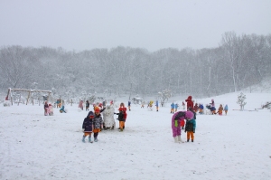 おもいきり雪遊び！