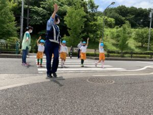 交通安全教室（全園児）　５／３１